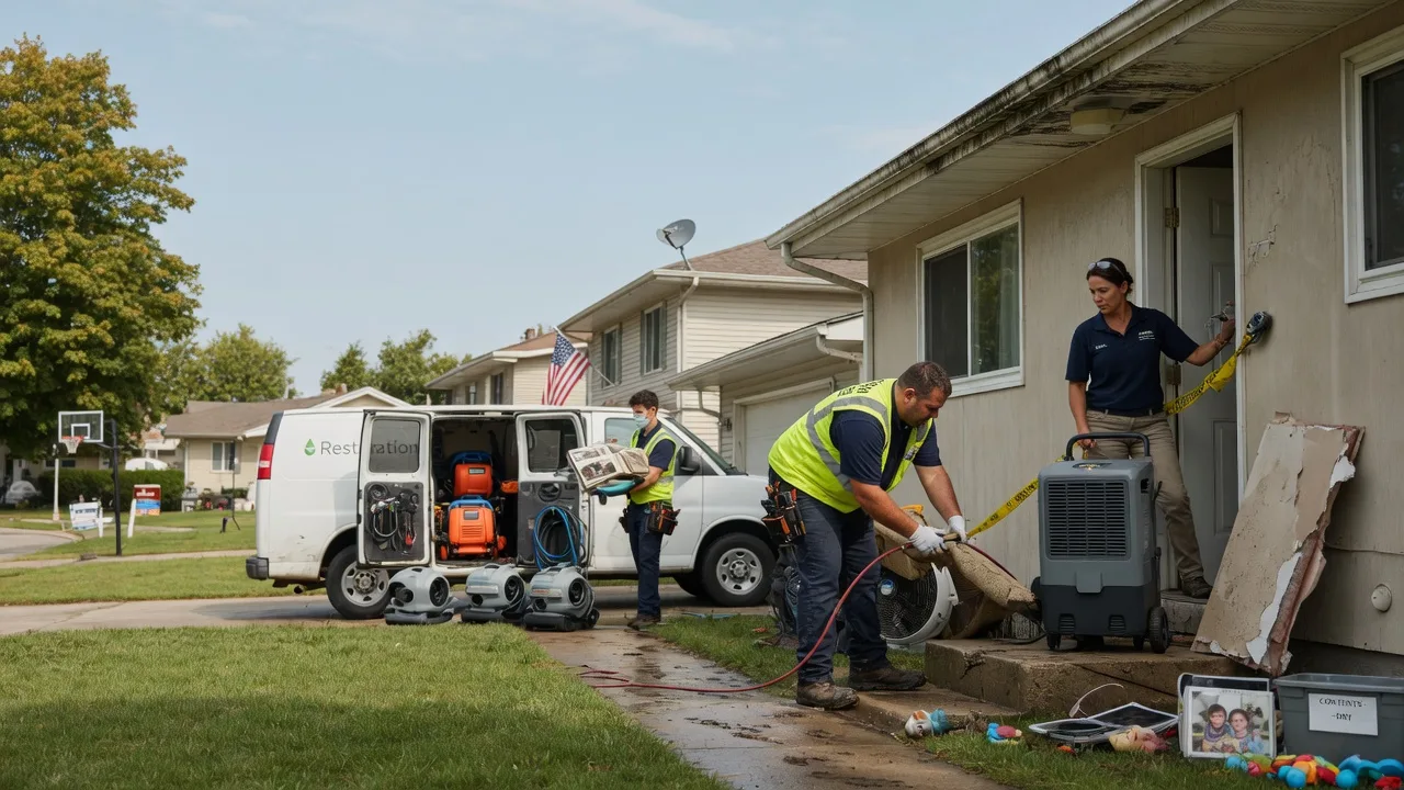 Water Damage Restoration in Paris, OH near me